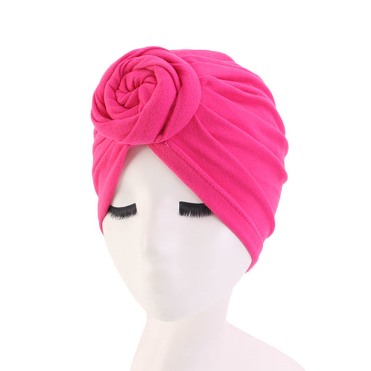 European And American Popular Donut Head Scarf Hat