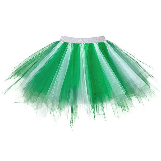 Half-length Pettiskirt Perform Dance Party Tulle Skirt Crinoline