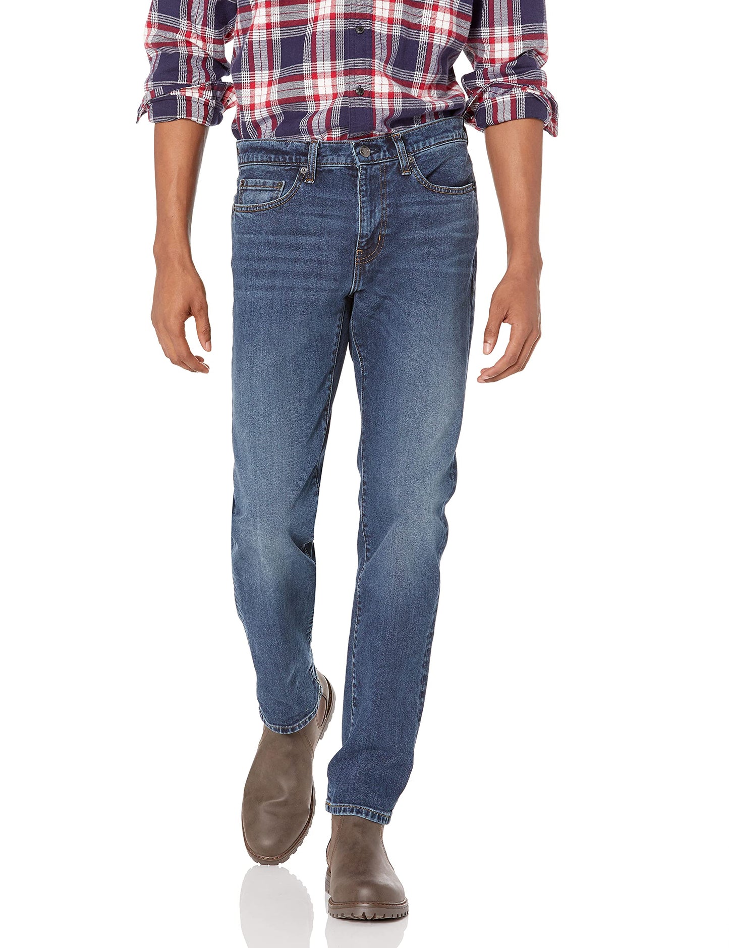 Amazon Essentials herr Jeans Slim-fit stretch jeans
