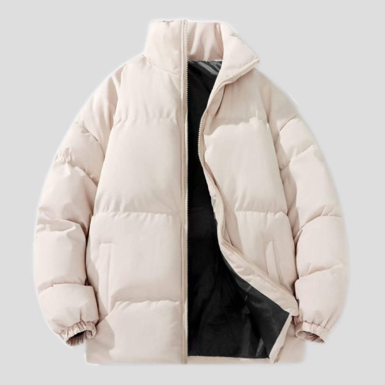 Mens Fashion Plus-Size Padded Cotton Jacket