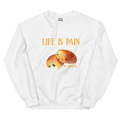 European American Fashion Floral Print Life Is Pain Round Neck Autumn And Winter Bottoming Long Sleeve