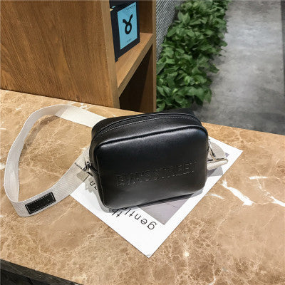 Wide Shoulder Strap Female Bag Harajuku Style Messenger Bag Simple