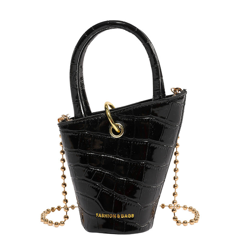 Fashionable Leopard-Print Mini Womens Bag Unique-Shaped Crossbody Bag Shoulder Bag