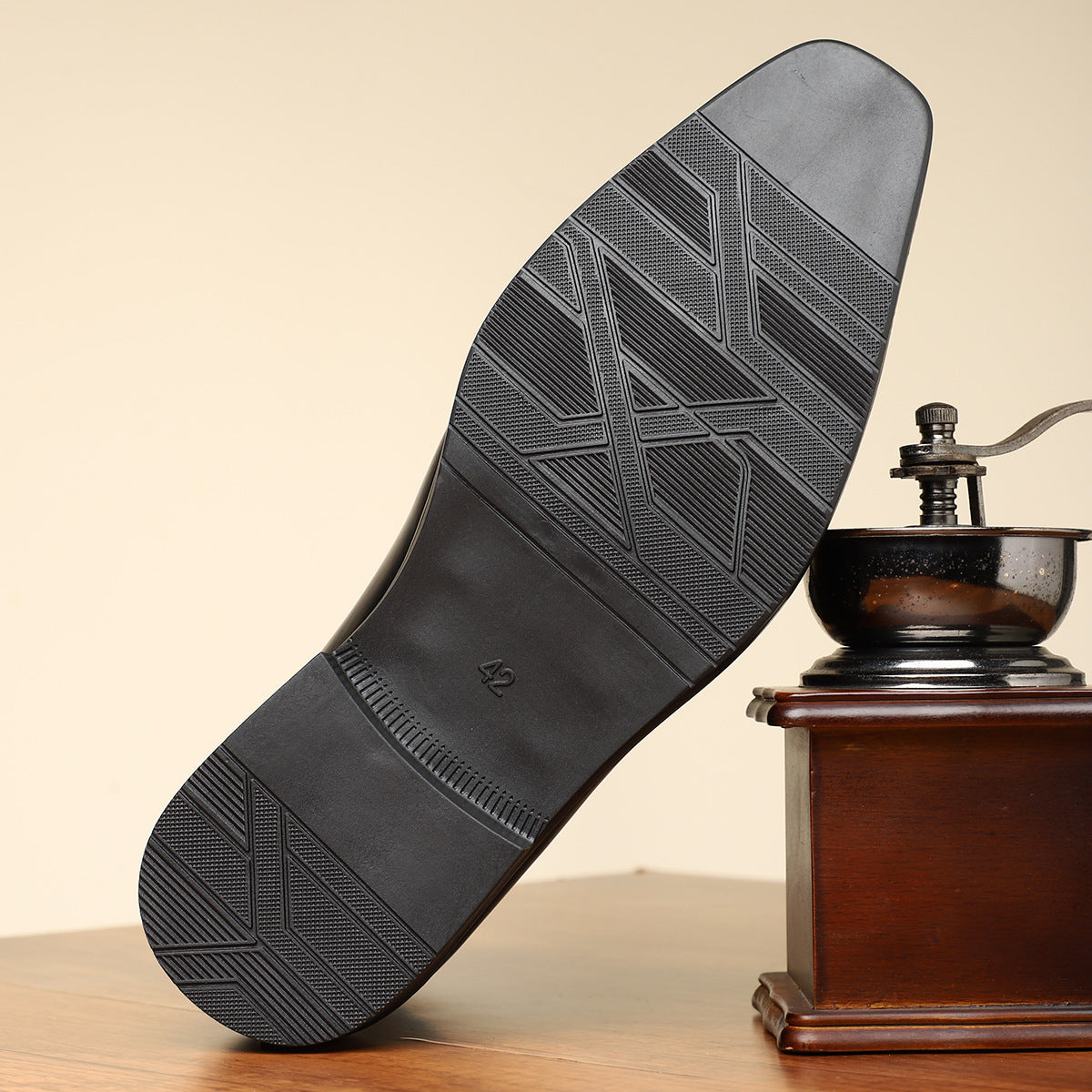 British Style Retro Business Formal Wear Leather Shoes Men's Versatile