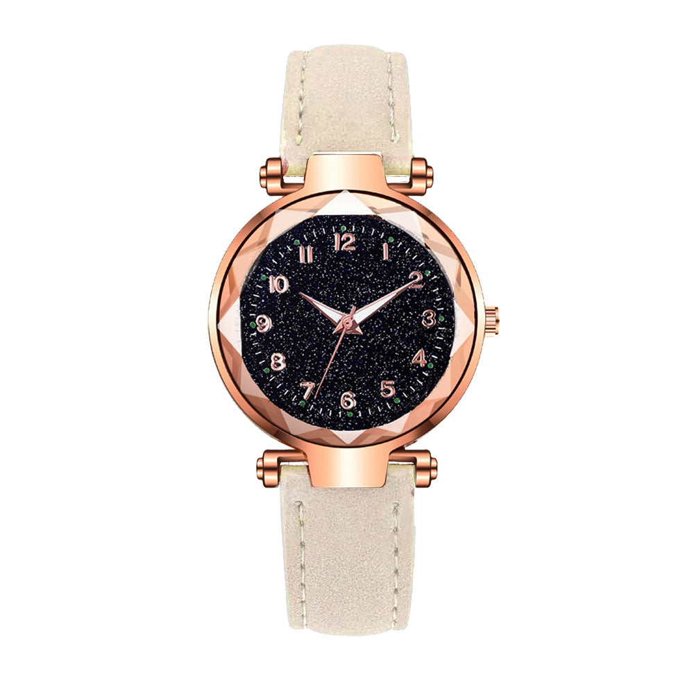 Fashion Starry Sky Trend Casual Student Watch