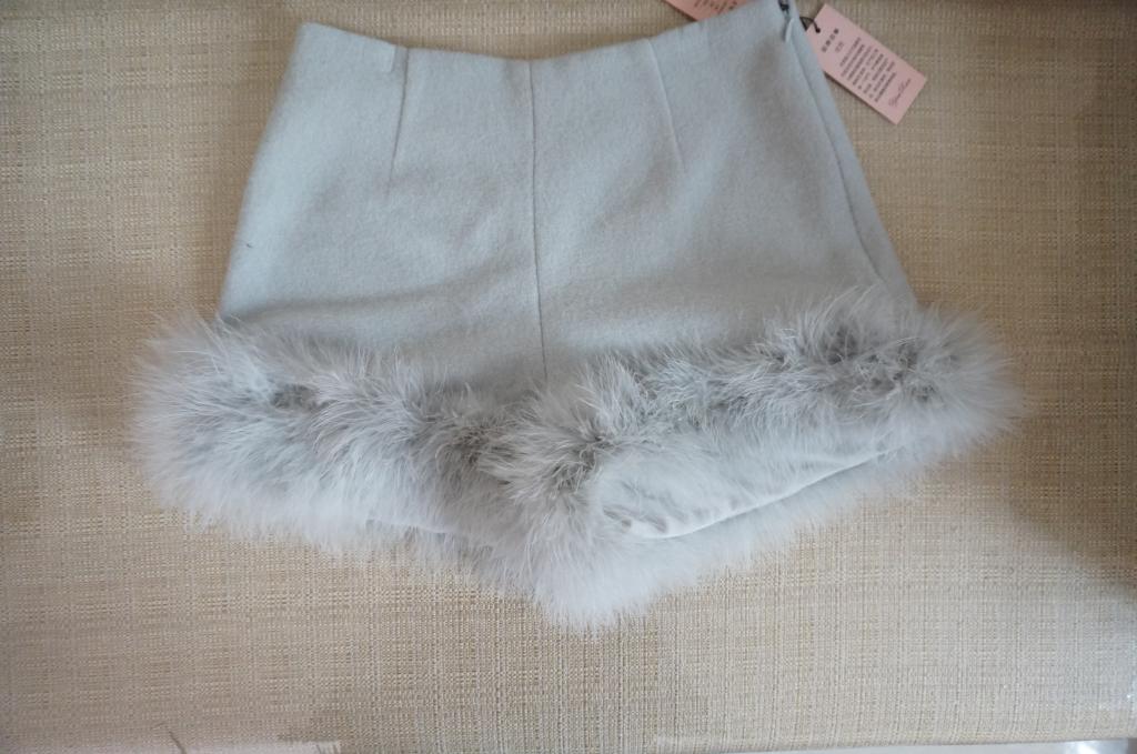Efterår og vinter Vivi ny sød japansk serie Turkey Fluffy shorts højtaljede bukser