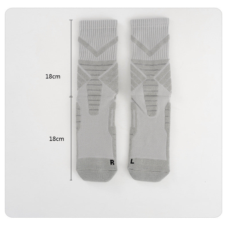 Men's Thick Shock Absorption Anti-skid Sports Socks