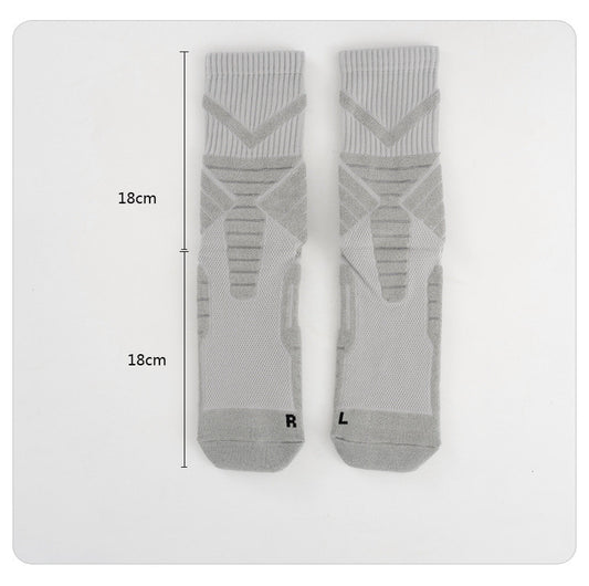Men's Thick Shock Absorption Anti-skid Sports Socks