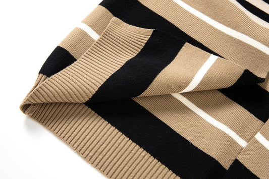 Herre Strikket Cardigan Modejakke Strik Overtøj Sweater Mænd