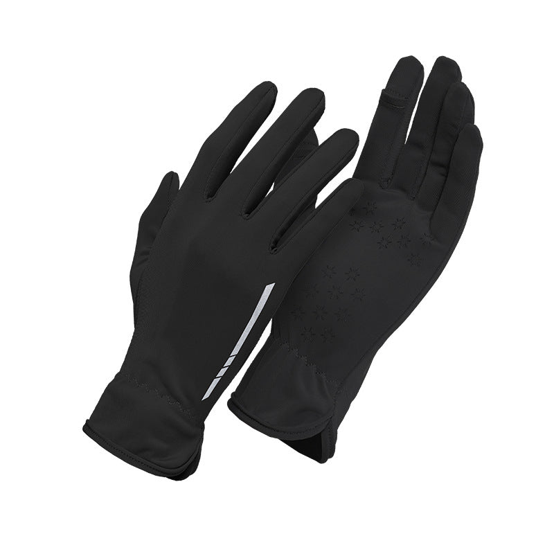 All-finger Non-slip Touch Screen Breathable Driving And Cycling Sports Gloves