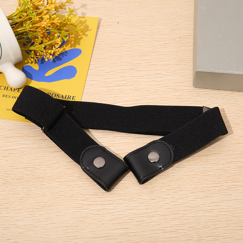 All-match Elastic Elastic Jeans Belt