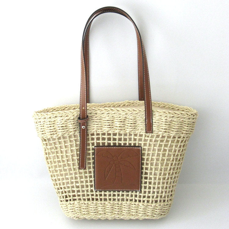 Braided Bag Hollowed Out For Summer Leisure