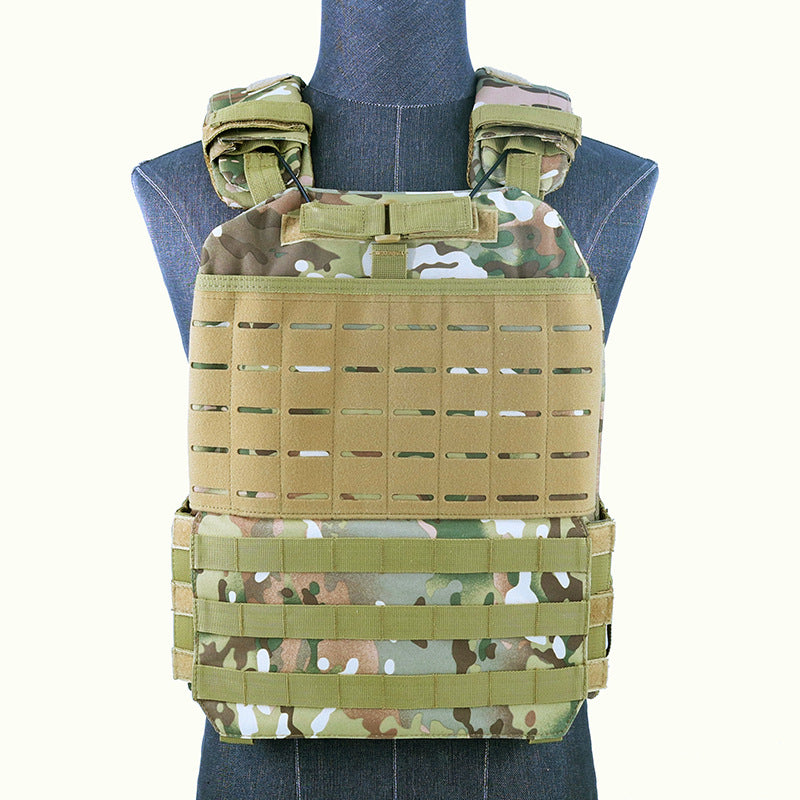 Camouflage Weighted Vest For Amphibious Training