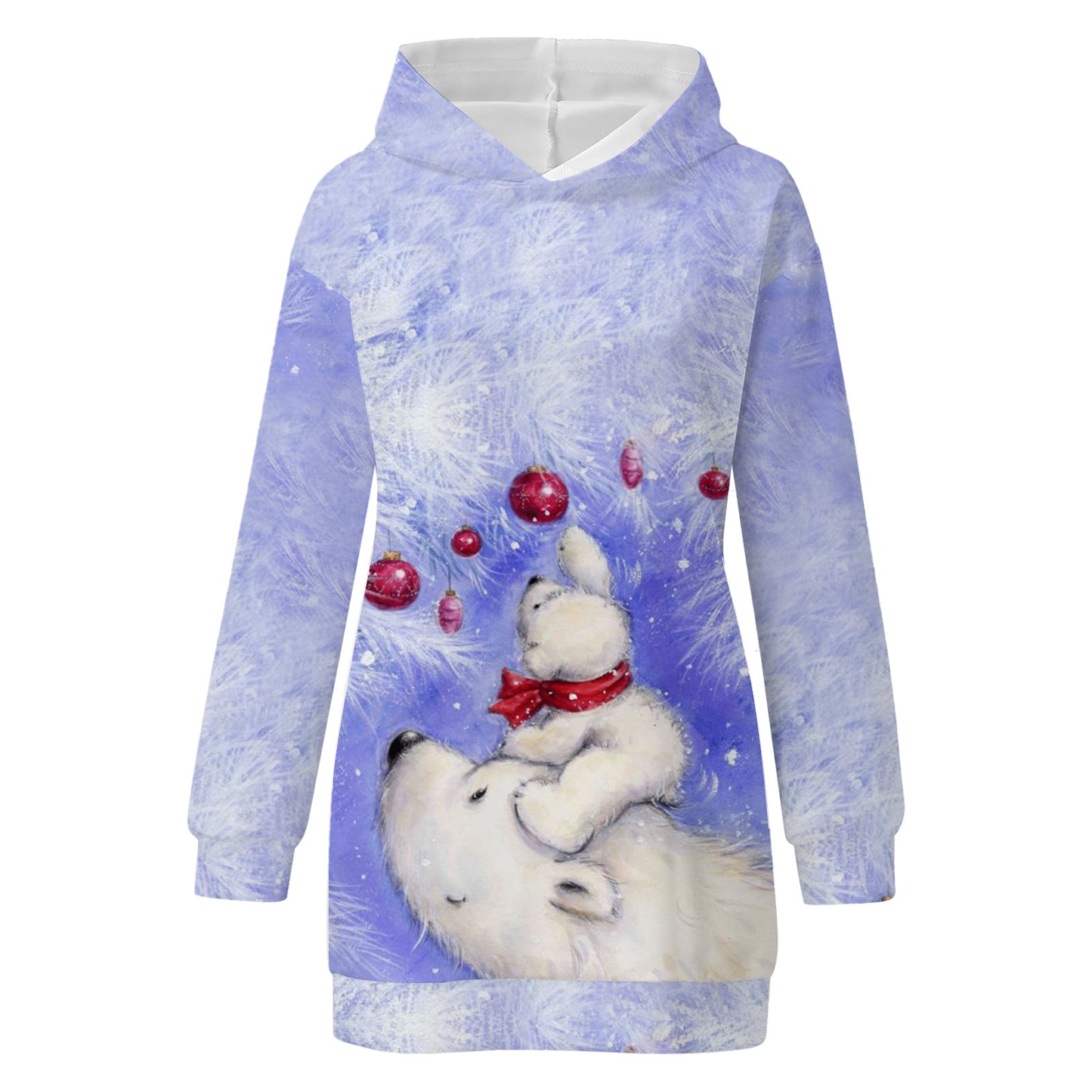 Christmas Print Hoodie Digital Printing