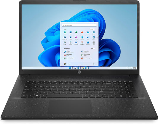 HP Laptop 17-cn3004no | 17.3" Full HD | Intel N200 | 8GB RAM | 256GB SSD | Windows 11 Home | Swedish Keyboard