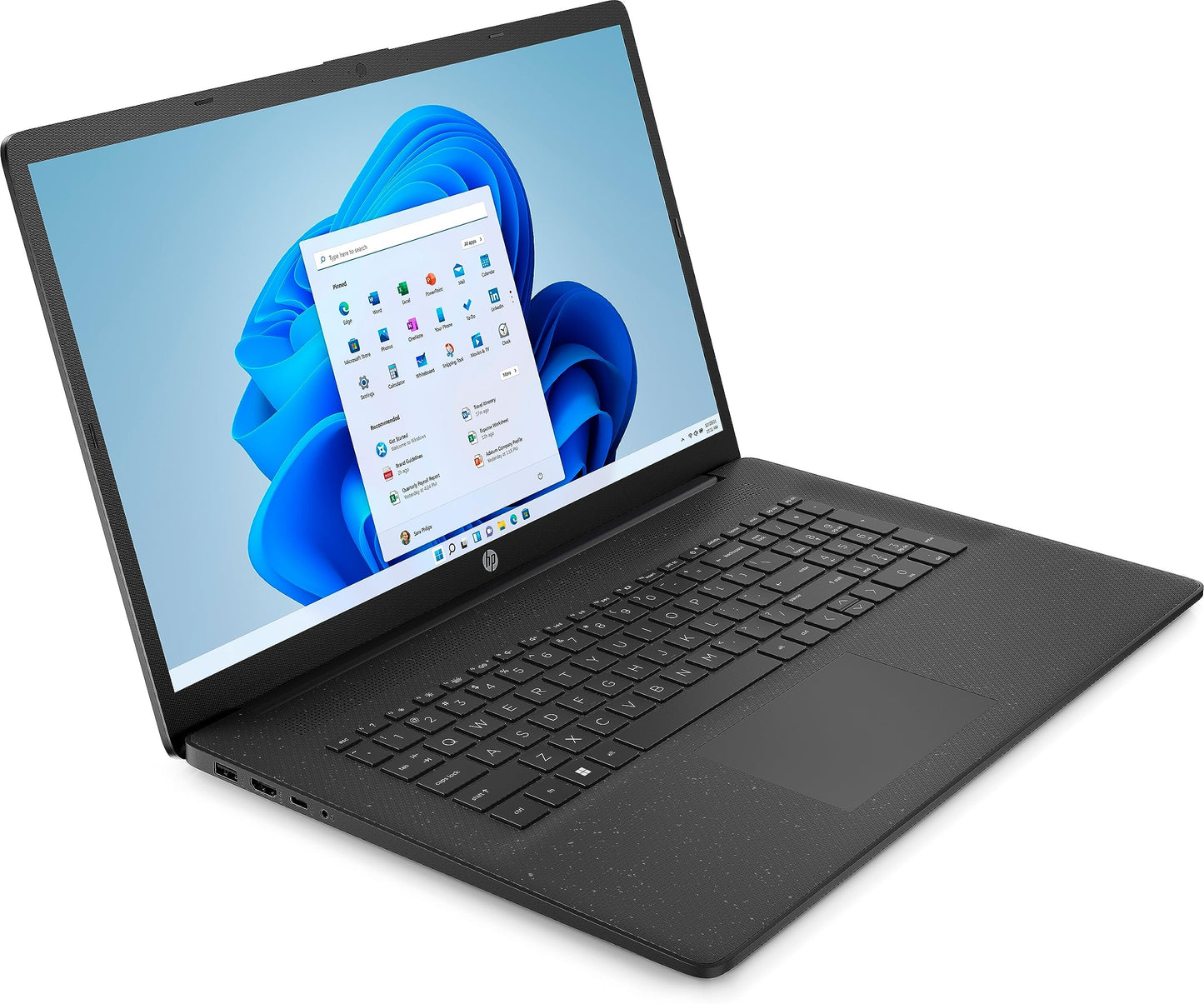 HP Laptop 17-cn3004no | 17.3" Full HD | Intel N200 | 8GB RAM | 256GB SSD | Windows 11 Home | Swedish Keyboard