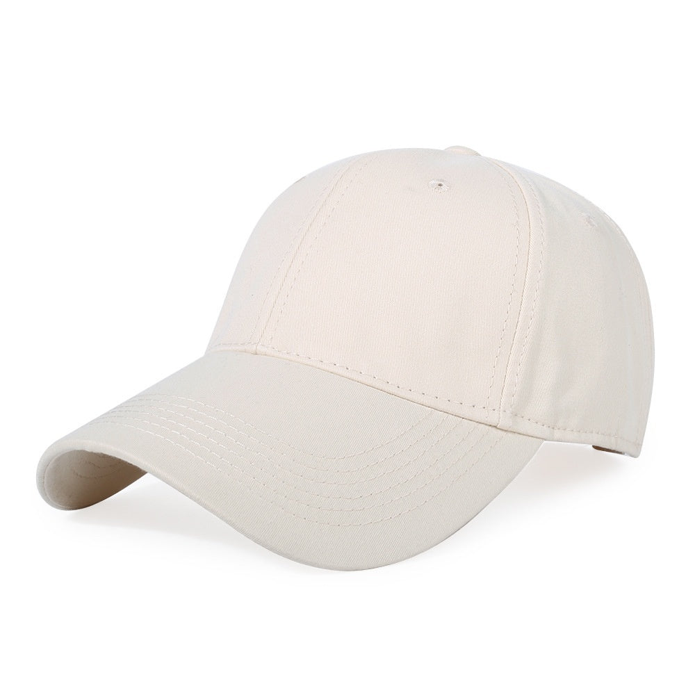 Soft Top All-matching Hat R Letter Baseball Cap For Women