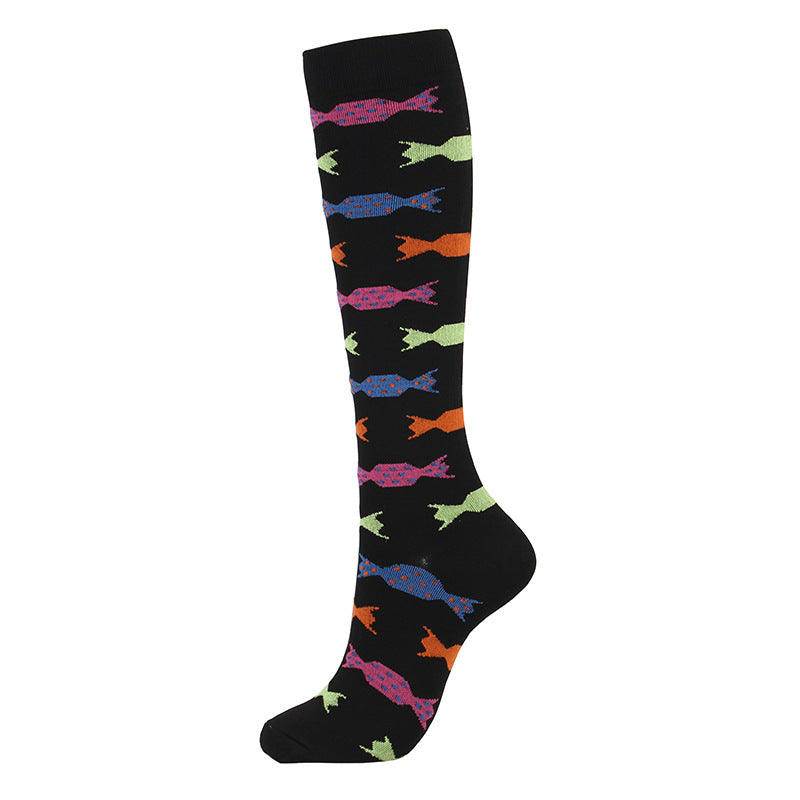 Outdoor Fashion Sports Polka Dot Fashion Socks
