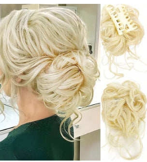 Ponytail Wig Female Short Hair Grip High Ponytail Natural & Fluffy Simulation