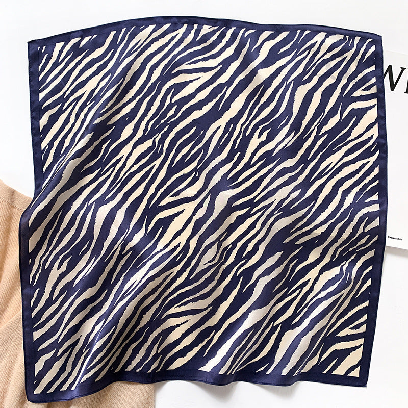 Women's Spring And Autumn Silk Scarf Small Square
