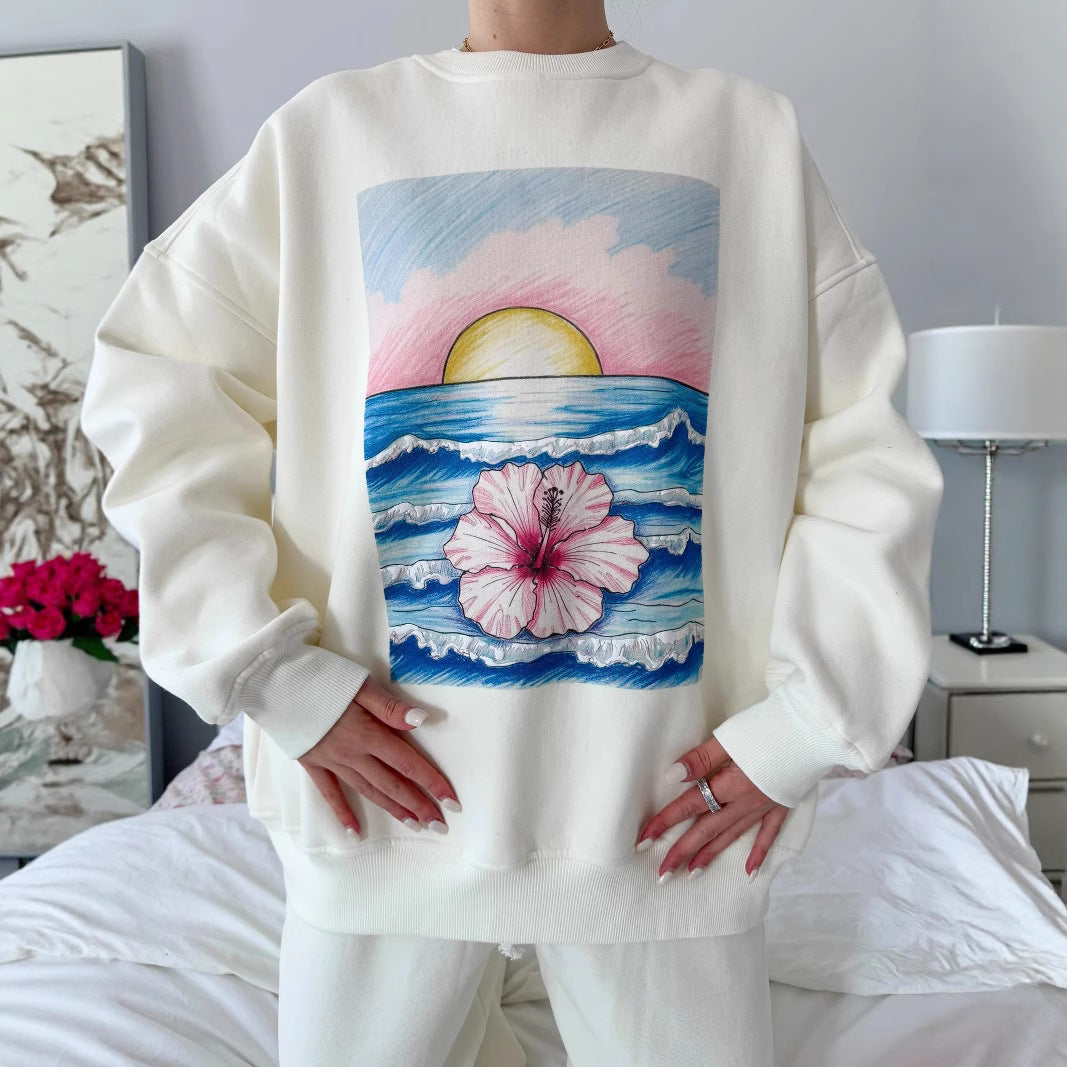 European And American Loose Casual Top Women