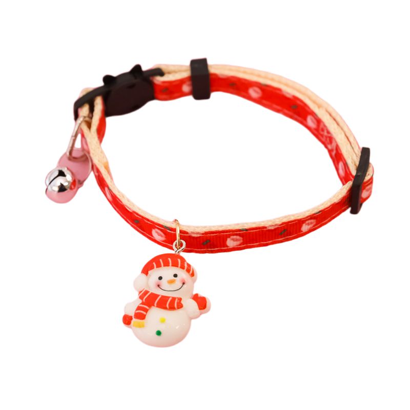 Christmas Holiday Pet Bow Ties, Collars, Dog Bows, Bells, Cat Necklaces, Anti-suffocation Safety Buckles