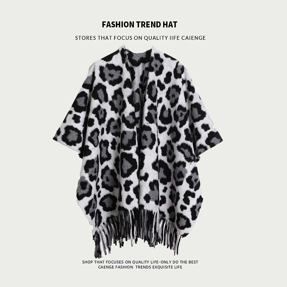 Women's Super Thick Casual Cape Coat