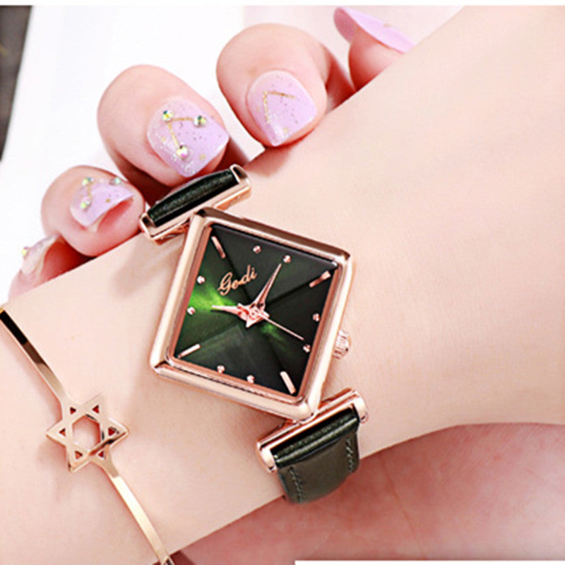 Diamond dial watch