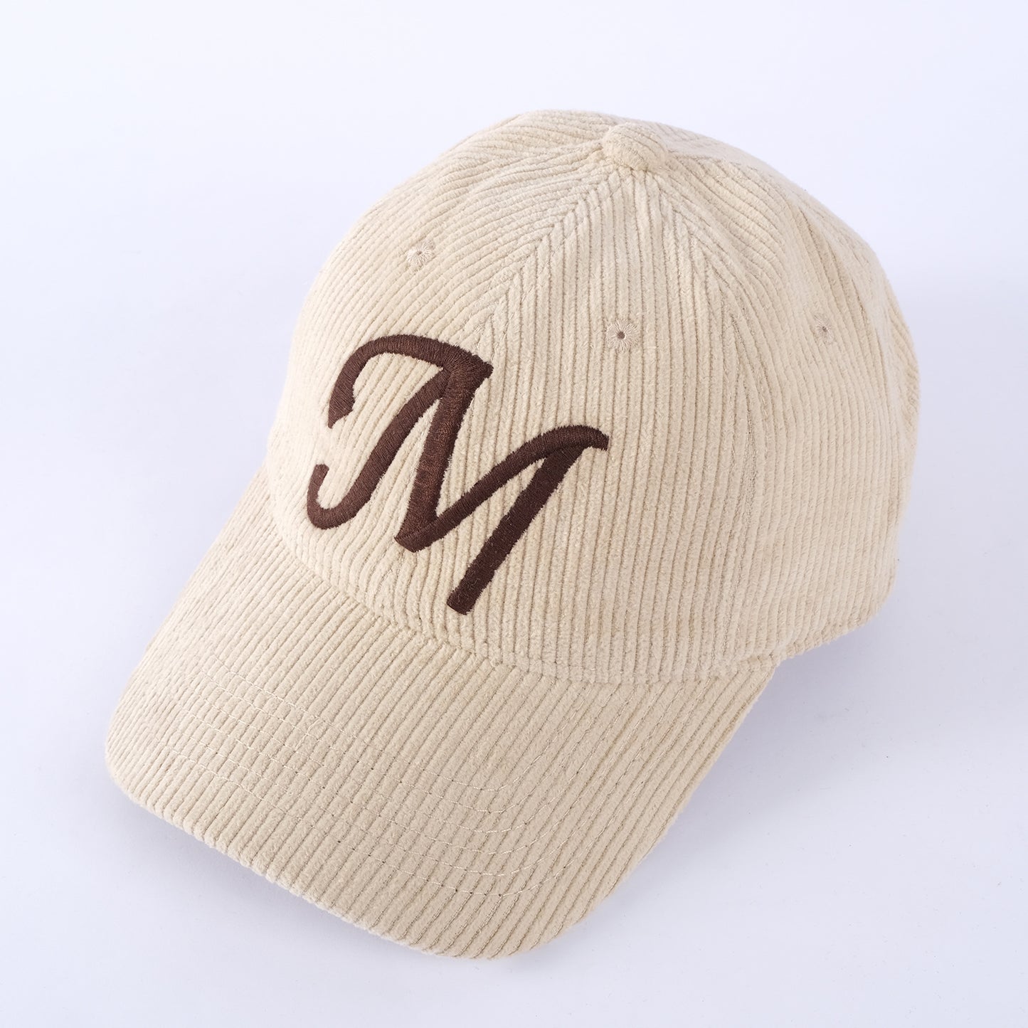 Letter Embroidery Baseball Cap Sun-proof Wide Brim Face-looking Same