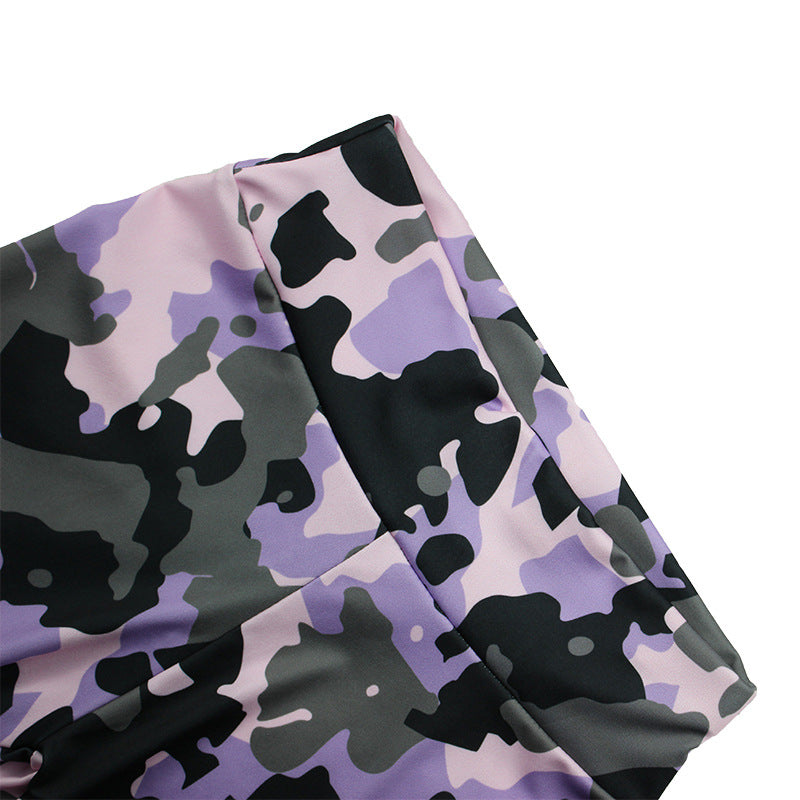 Women's Camouflage High Waist Yoga Pants