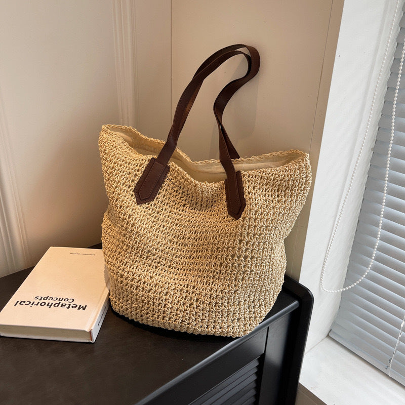 Commuter Straw Women's Fashion Shoulder Bag