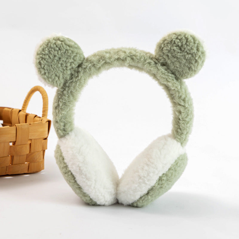 Warm Women's Cute Ear Protection Plush Antifreeze Earmuffs