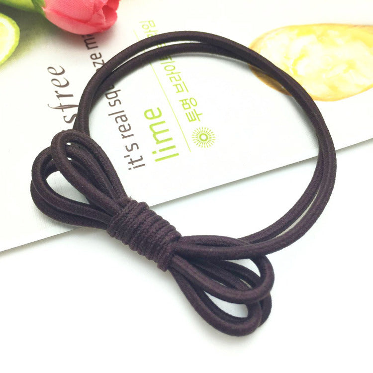 Handmade bow rubber band
