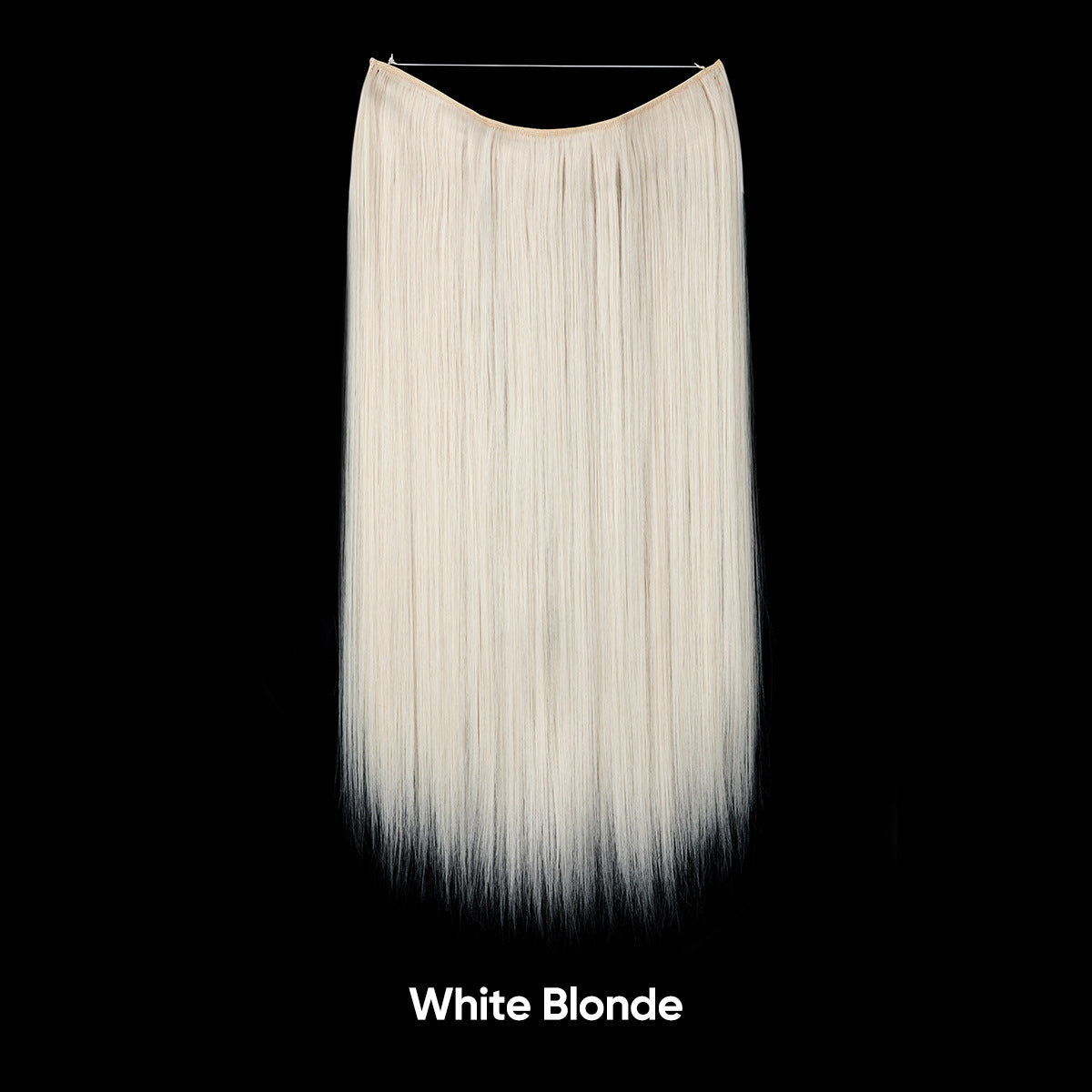 Women's One-piece Adjustable Invisible Straight Multi-color Gradient Hair Extension Fishline