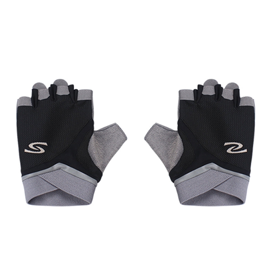 Fingerless fitness gloves