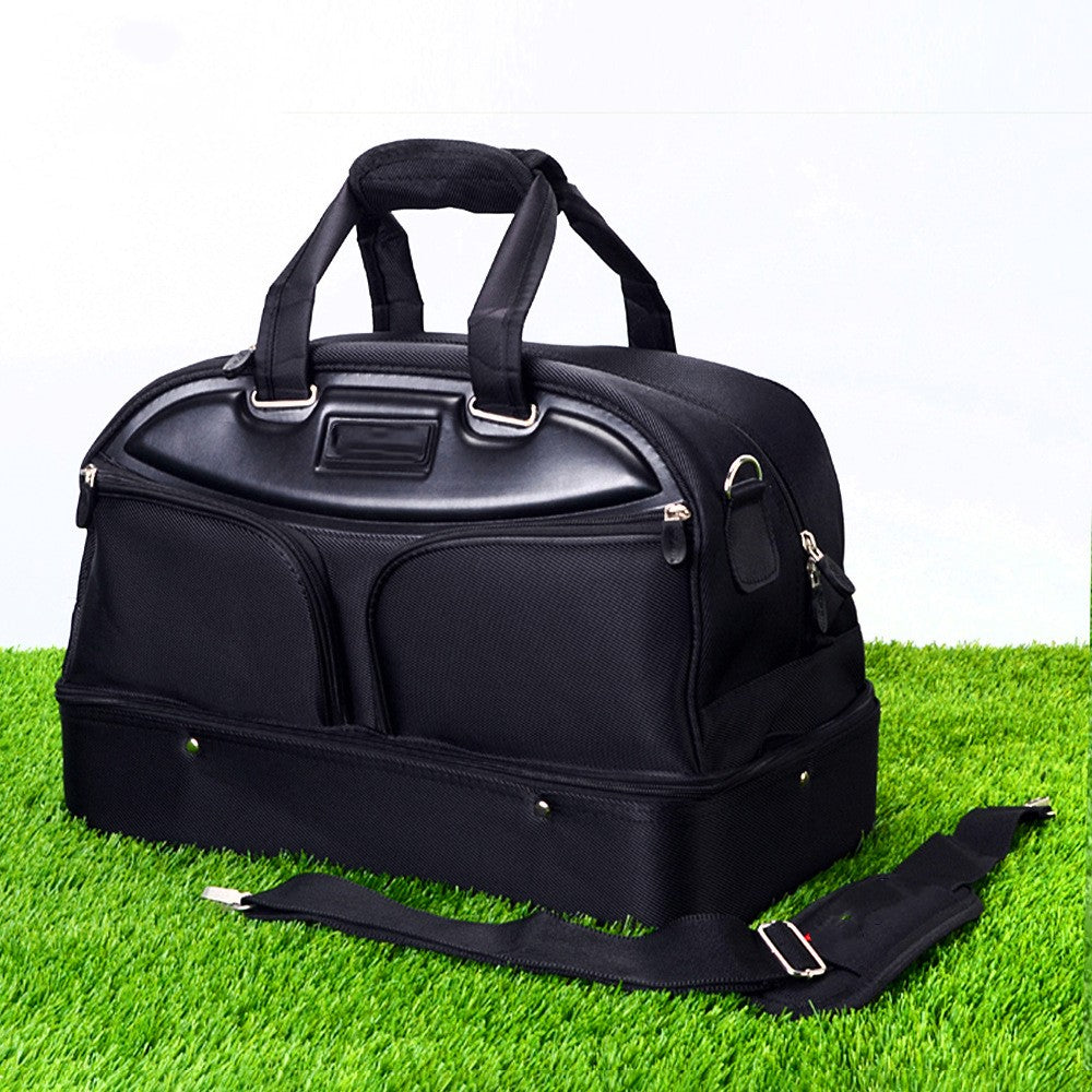 Golf Clothing Bag Nylon Double-layer Large Capacity