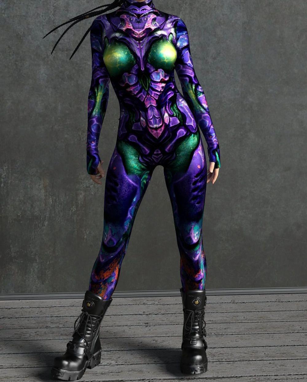 Halloween Tights 3D Digital Printing Play Costume