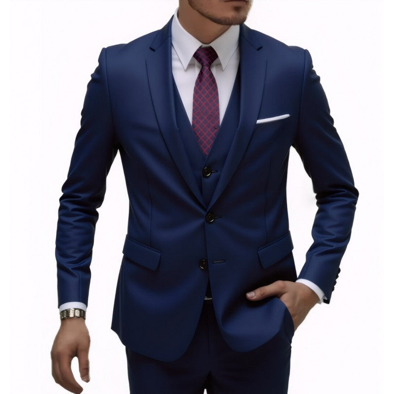 Three-piece Men's Wedding Best Man Suit