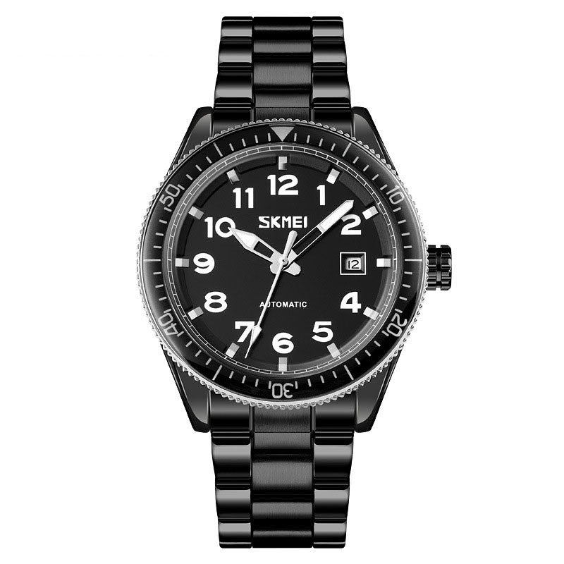 Fully Automatic Quartz Watch With Student Waterproof Transparent Bottom