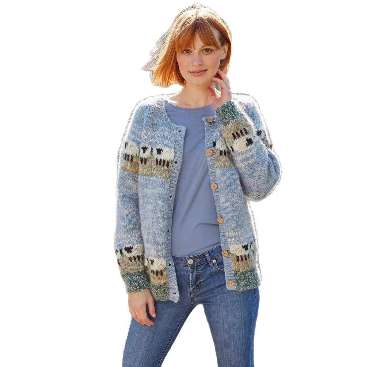 Womens Stylish And Fresh Knit Jacket