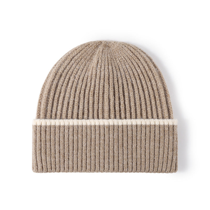 Simple Warm Thickened Knitted Hat