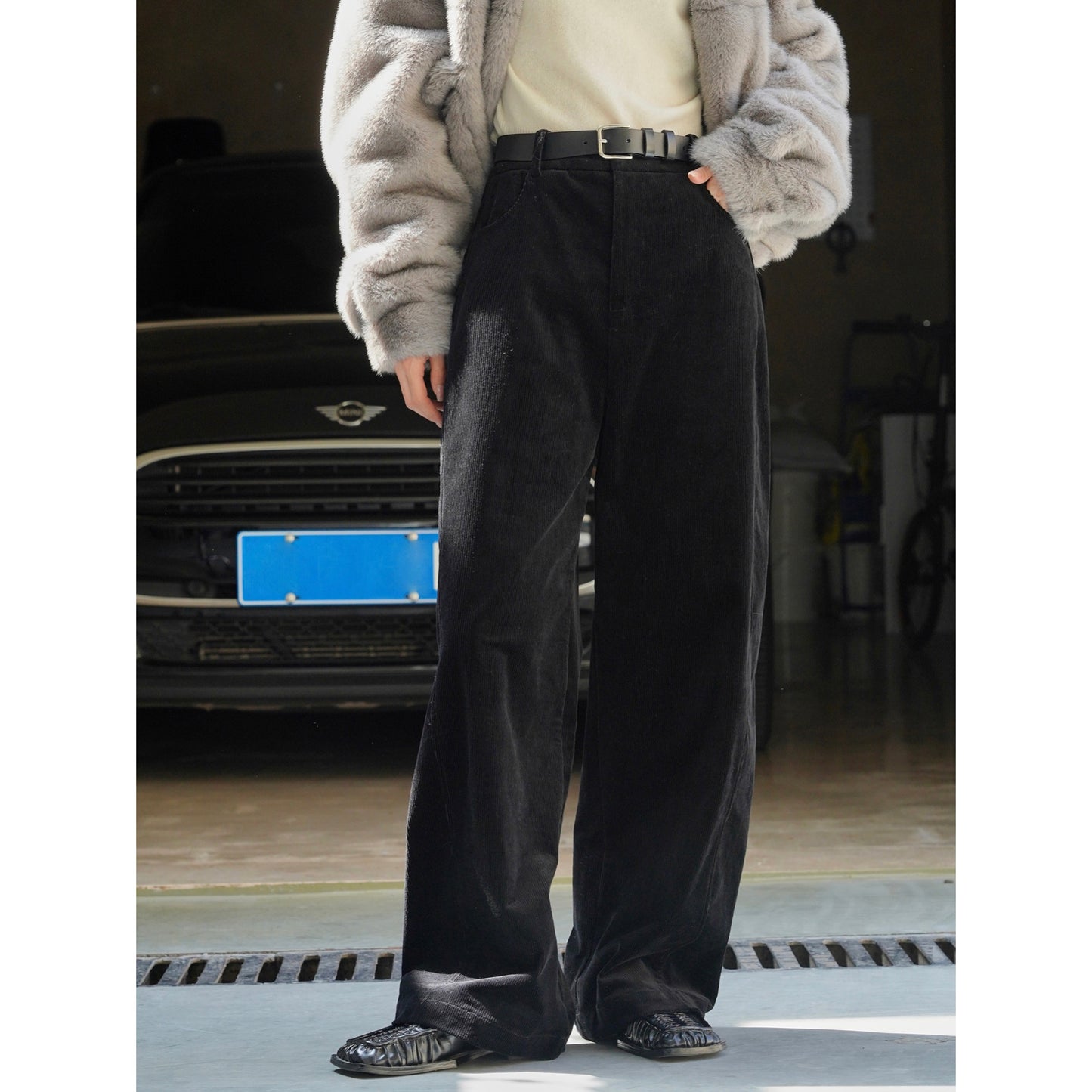 Casual Straight Loose Slim Warm Women's Pants