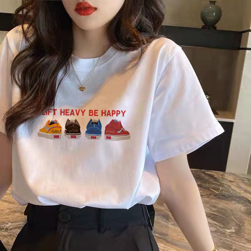Spring And Summer Bottoming Shirt Korean Style Loose T-shirt