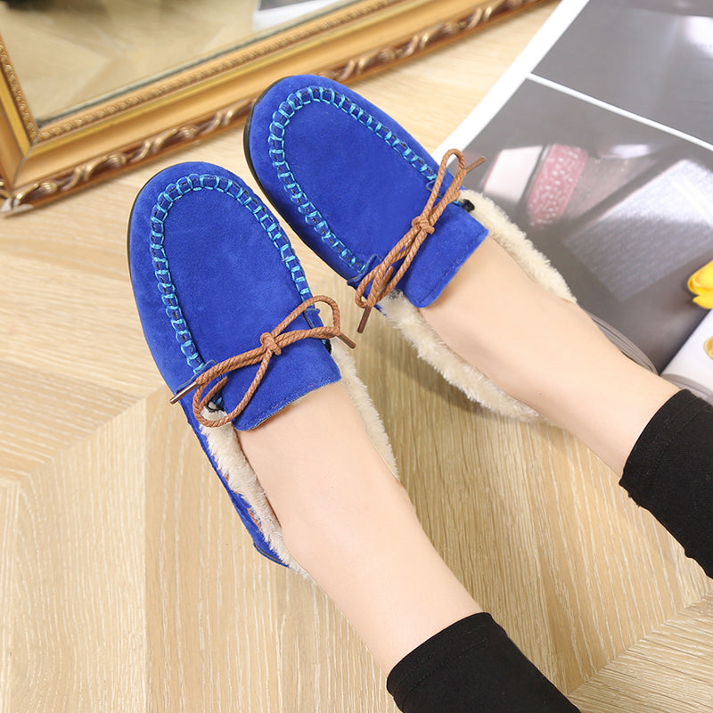 Plush women's shoes plush warm cotton shoes