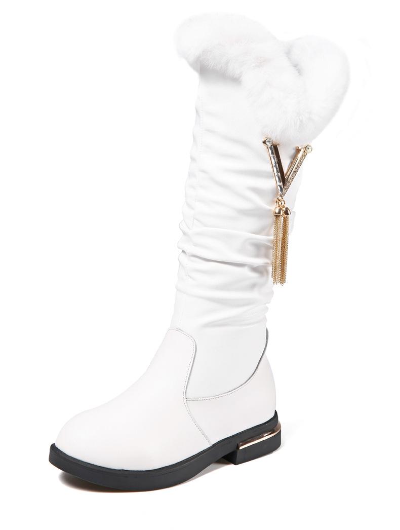 Children Winter Fashion Knee-high Martin Boots