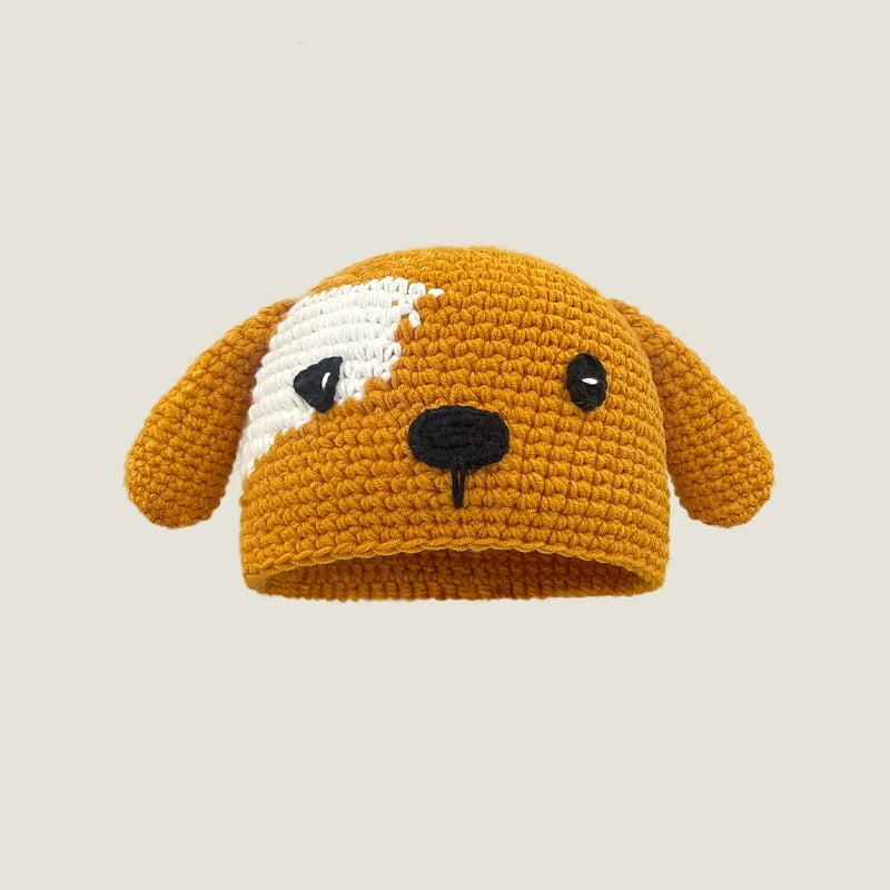 Shrek Monster Knitted Beanie For Women Cartoon Wool Hat