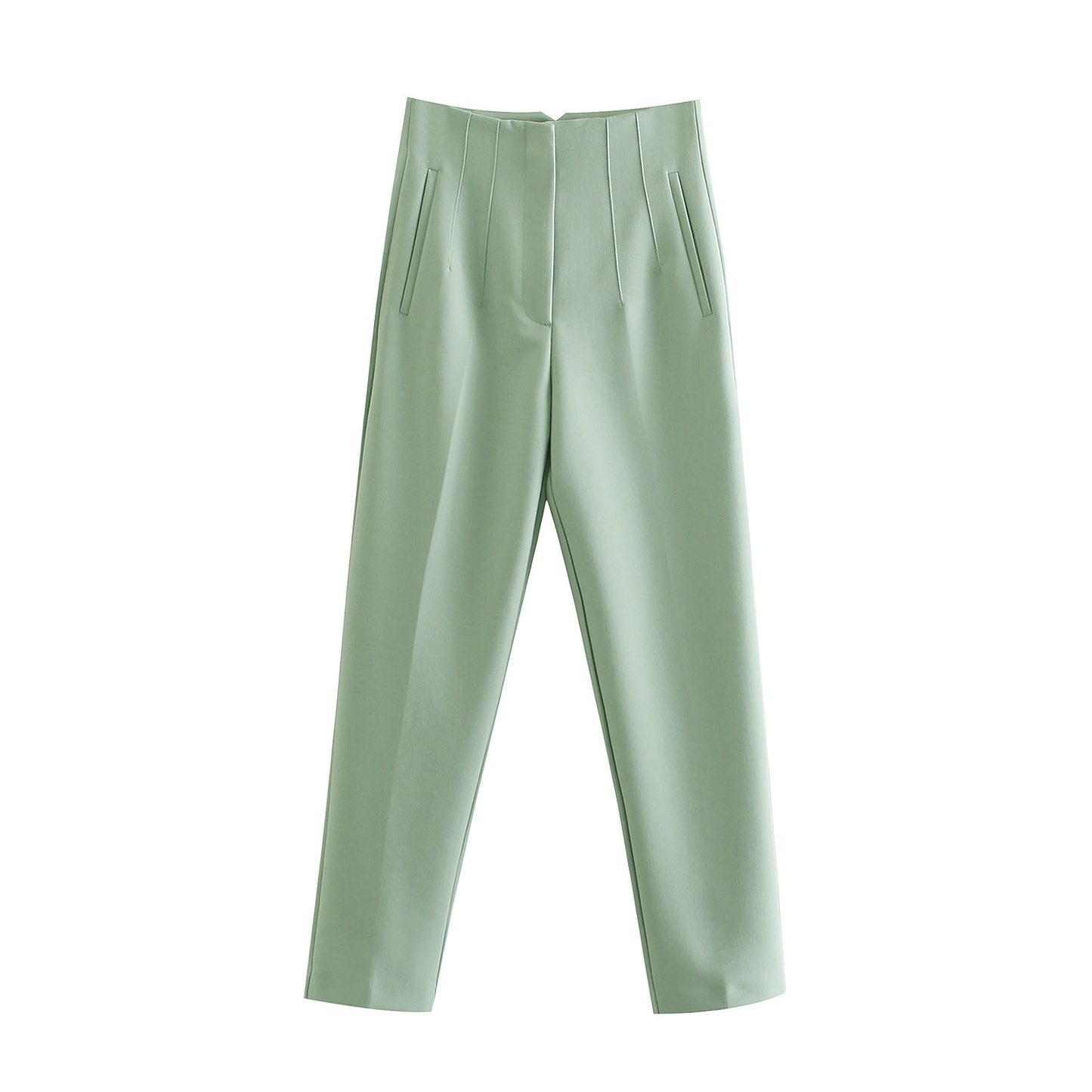 Women's Fashion Slim Fit Slimming High-waisted Trousers