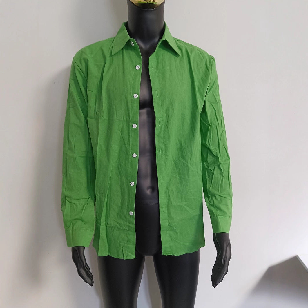 Men's Long-Sleeve Business-Casual Shirt