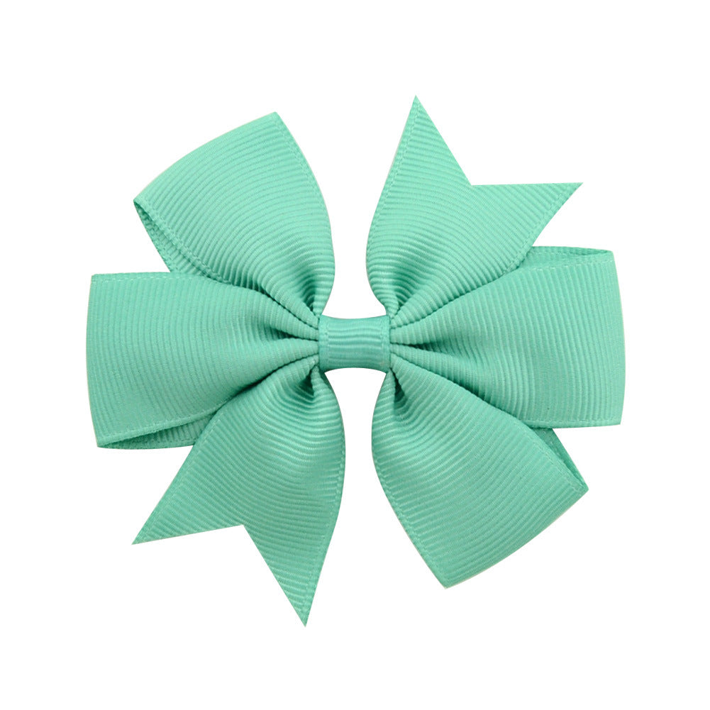 Hairpin with fishtail bow