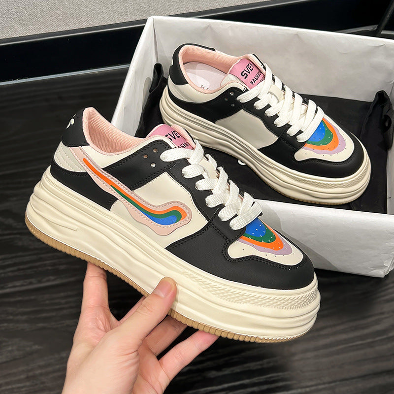 Women's Casual Sneakers Platform Height Increasing Insole